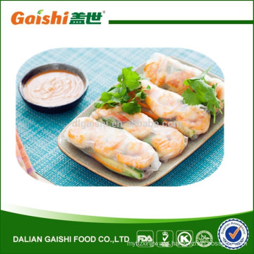 Chinese traditional food frozen vegetable summer rolls